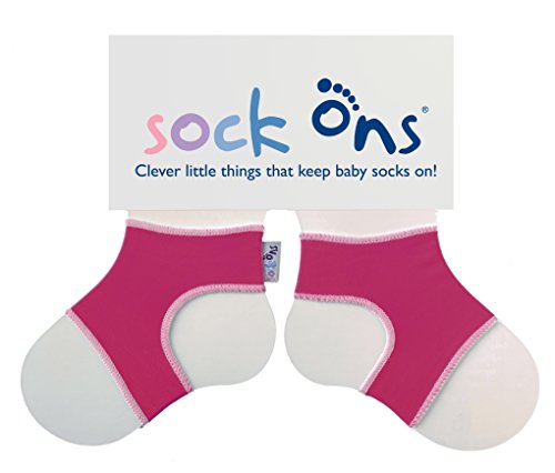 Sock-Ons XXS-507 Sockenhalter 0-6 Monat, pink