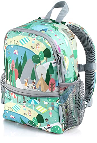 TA Trend Atelier Kindergartenrucksack - nachhaltig - 100% recyceltes Polyester - Kinderrucksack Kindergartentasche - mit Brustgurt und Reflektoren