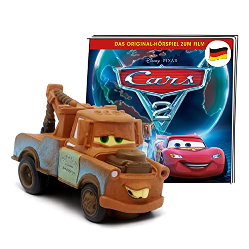 tonies Hörfigur für Toniebox, Disney – Cars 2, Hörspiel zum Film, für Kinder ab 4 Jahren, Spielzeit ca. 60 Minuten